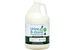 KINZUA ENVIRONMENTAL Urine B-Gone-OD Professional Pet Urine Enzyme Cleaner, Pet Yard Odor Eliminator for Artificial Grass, Co