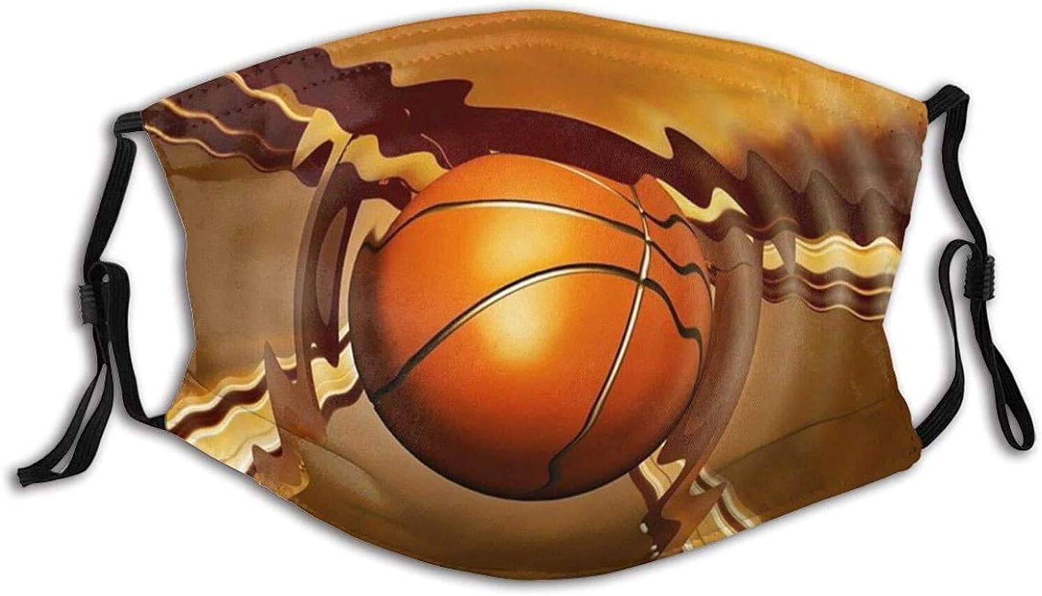 Amazon.com: Basketball Face Mask Fashion Dustproof Breathable Reusable ...