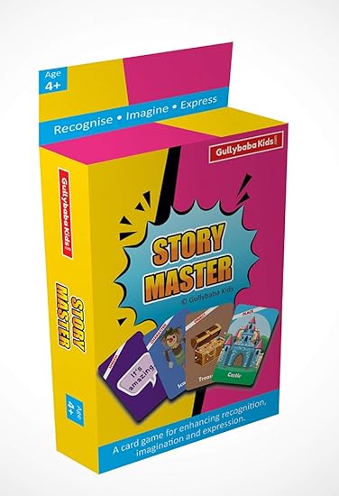 Gullybaba Kids Educational Flash Cards for Kids (Story Master Cards)