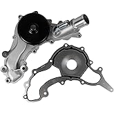Autoround AW6169 Water Pump with Gasket Compatible with Chrysler 300 200 Town &amp; Country, Dodge Charger Challenger Durango Journey Grand Caravan Avenger, Ram 1500, Jeep Grand Cherokee, VW Routan, 3.6L