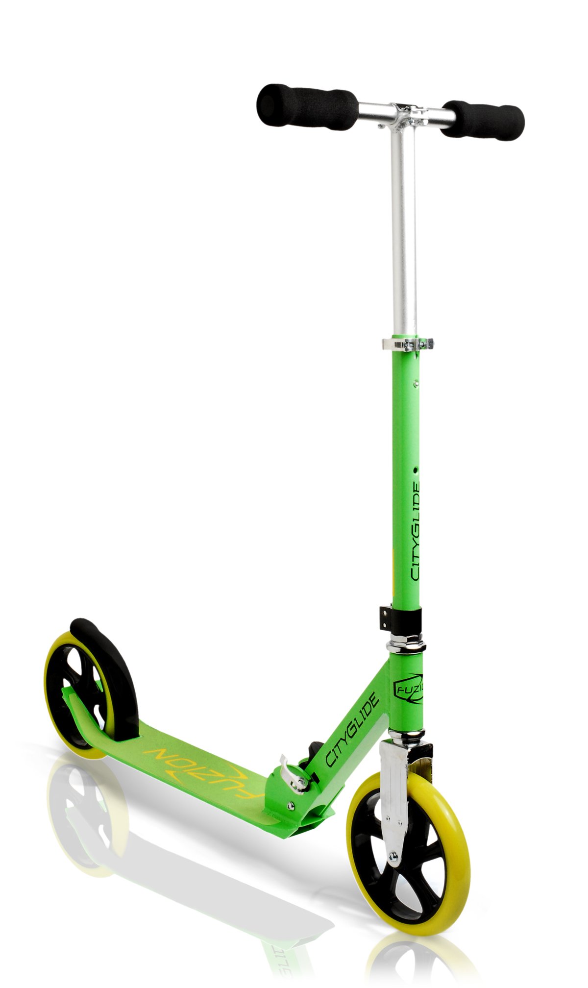 Fuzion Cityglide Adult Kick Scooter Smooth, Pro Push Urban Scooters