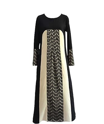 Amazon Com Zhbotaolang Muslim Women Dress Plus Size Long Sleeve