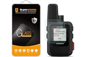 Supershieldz (2 Pack) Designed for Garmin inReach Mini 2 / inReach Mini Tempered Glass Screen Protector, Anti Scratch, Bubble Free
