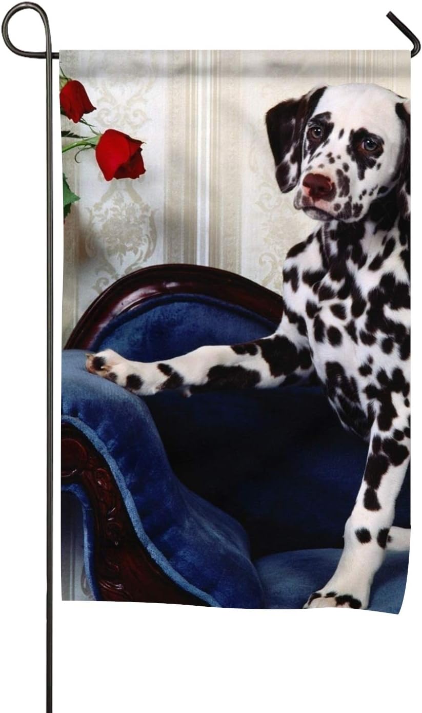 Best Dalmations Garden Flag