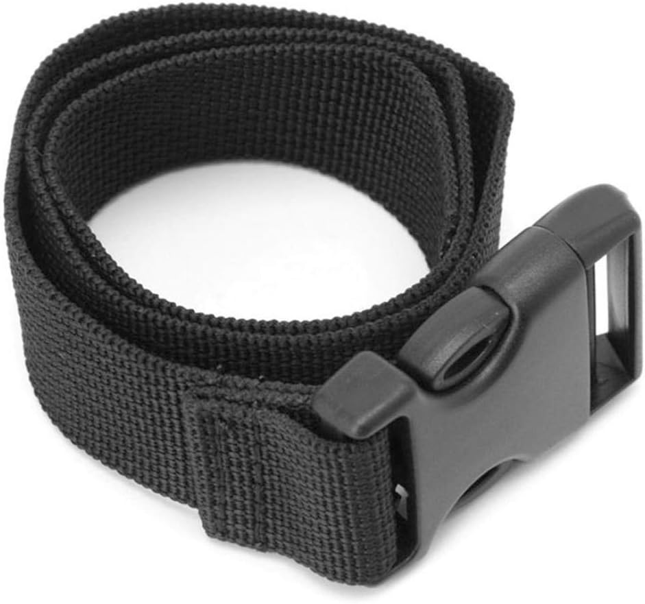 AMOYER Adjustable Luggage Straps,Utility Strap for Outdoor Sports, Backpacking, Air Mattresses, Sleeping Bag Compression, Luggage, Bundling, with Quick Release Buckle (50cm)