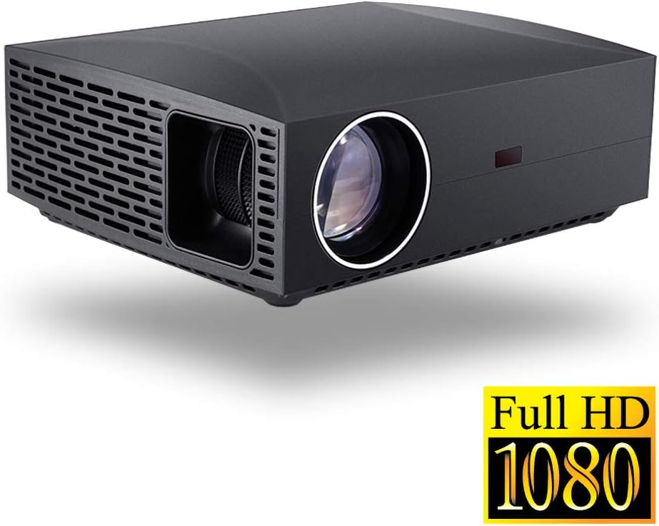 Office Projector,Office Projector 1080P,Full HD LED 19201080 Support HDMI USB 4200Lumens 200" Screen,for Video Home and Business