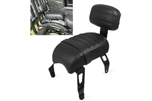 CHIFUN Passenger Seat Sissy Bar for Indian Scout Bobber ABS Twenty Sixty Rogue 2018-2024, Rear Seat with Backrest Replacement
