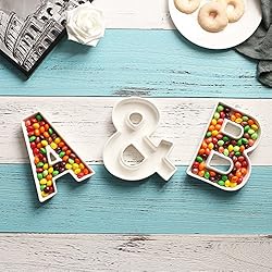 Coffeezone Ceramic Letter Dish & Plates for