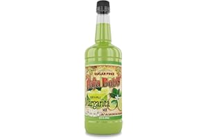 Baja Bob's Original Margarita Mix 32oz Bottle - Sugar Free Cocktail Mixer - Keto Friendly - Low Calorie - Low Carb - Non-Alcoholic Mix