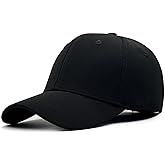 Men's Fitted Cap Winter Fleece Warm Full Closed Structured Baseball Caps Curved Brim Blank Elastic Closed Back Hat K317