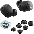 Luckvan Memory Foam Ear Tips for Google Pixel Buds Pro Tips Replacement for Google Earbuds Foam Tips Pixel Buds Pro fit in Charging Case 3 Pairs LMS
