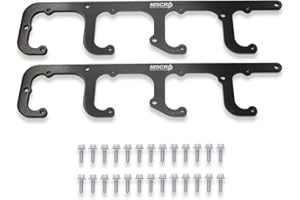 WNSEU Coil Brackets Valve Cover LSX Swap Truck For D581 D514A D510C 12558693 LS1 LS3 LS2 LQ4 LQ9 5.3L LS Square (D581 D514A D510C 12558693)