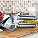 Simple Chef Stainless Steel Garlic Press & Silicone Peeler Set – Easy to Use & Easy to Clean – Perfect for Mincing, Crushing, Pressing & Peeling