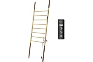 P&Dlusir Electric Towel Warmer，Free Standing Heated Towel Rack, 59.06" H x 21.65" L Large Heating Towel Warmer with Timer and