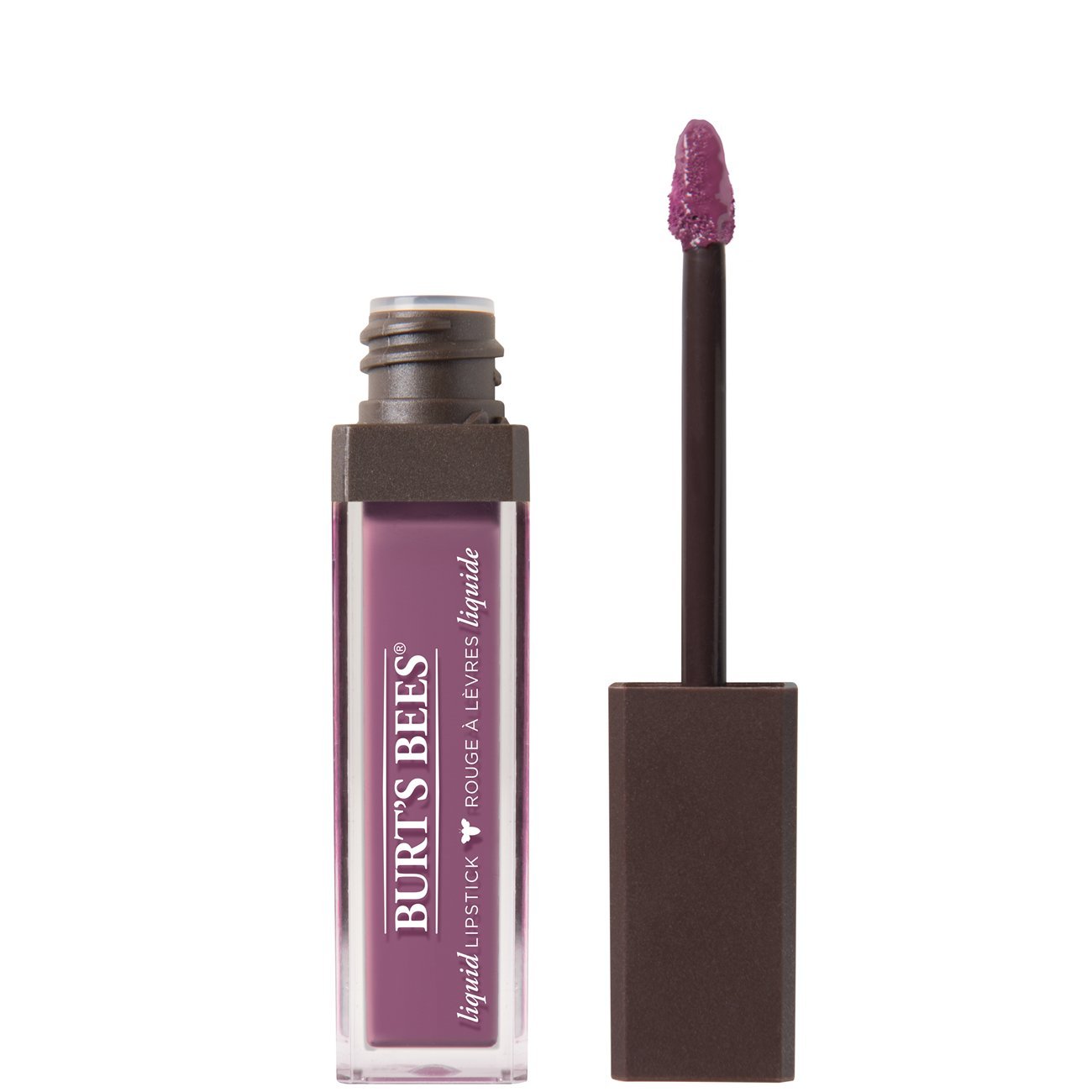 Burt's Bees Moisturising Full Coverage Liquid Lipstick, 5.95 g, Lavender Lake