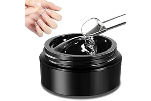 HILEMON Solid Nail Glue Gel for Press On Nails Fake Nails Strong Clear Nail Tips Hard Gel for False Nails Nail Art DIY Home, UV Light Cured (Solid Glue for False Nail Tips, 5ml)