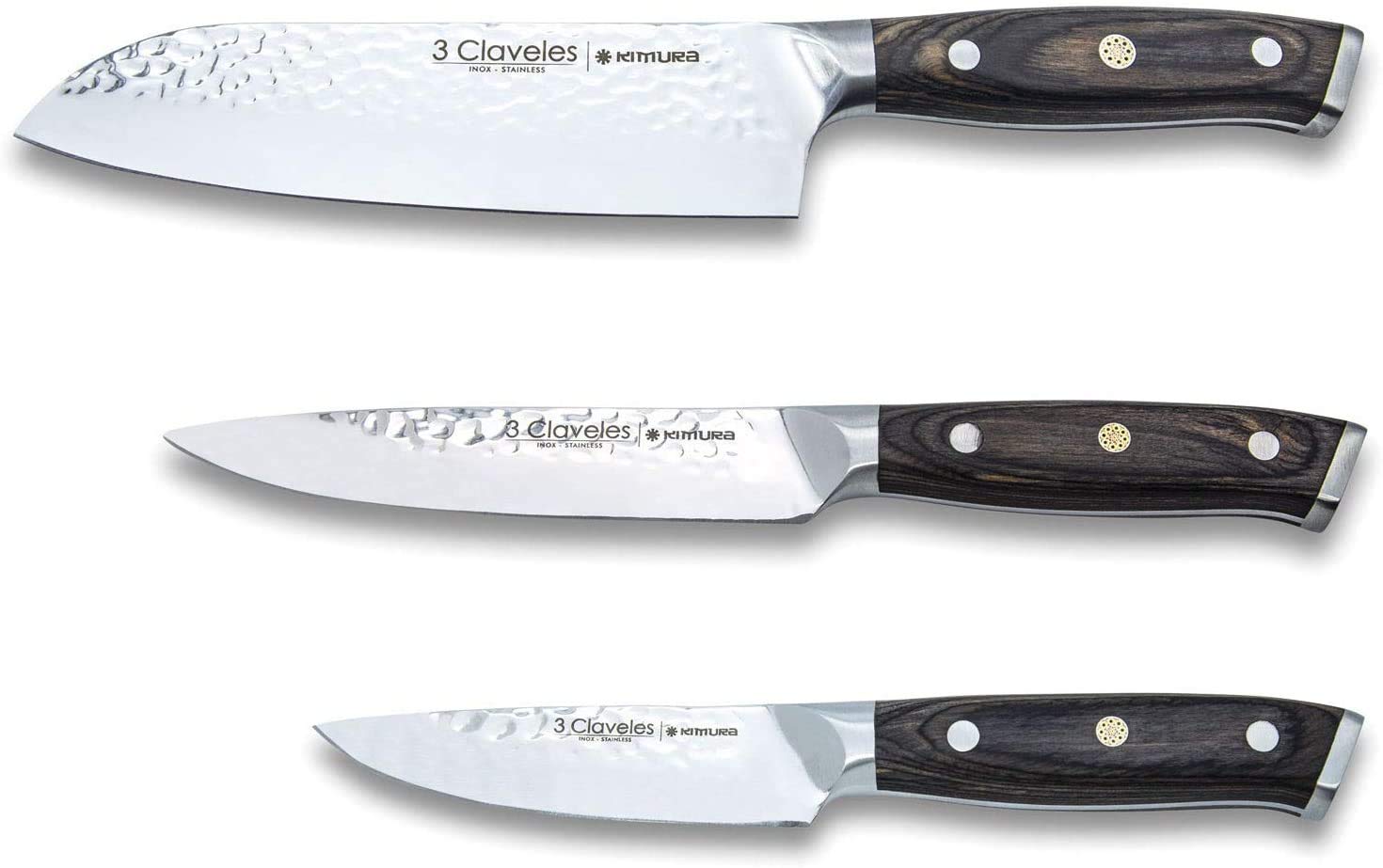 Juego-de-cuchillos-de-cocina-profesional-3-Claveles-Kimura-Cuchillo-de-cocina-multiusos-menaje-de-cocina-acero