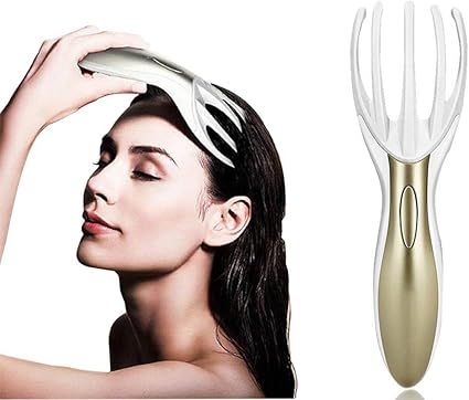 Amazon Cpouwed 頭皮マッサージ器 電動マッサージ器 髪ブラシ ヘッドマッサージ ハンドマッサージャー 頭皮ケア 頭皮エステ ゾクゾク快感 皮脂汚れ 血行不良に 疲れやストレス解消 居眠り防止 日本語取扱説明書付き Cpouwed 電動頭皮ブラシ 通販