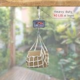 SELEWARE 40pc Q-Hanger Hooks w/ Nails for Outdoor Christmas Lights - Heavy Duty view 7