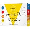 Supernatural Dye-Free Food Coloring, Hyper-Concentrated Powders, 4-pack | Natural color for baking, sourdough, cookies, frost