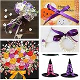 ZSYIULIA Dark Purple Satin Ribbon 6mm x 91m Gift Wrapping Craft view 6