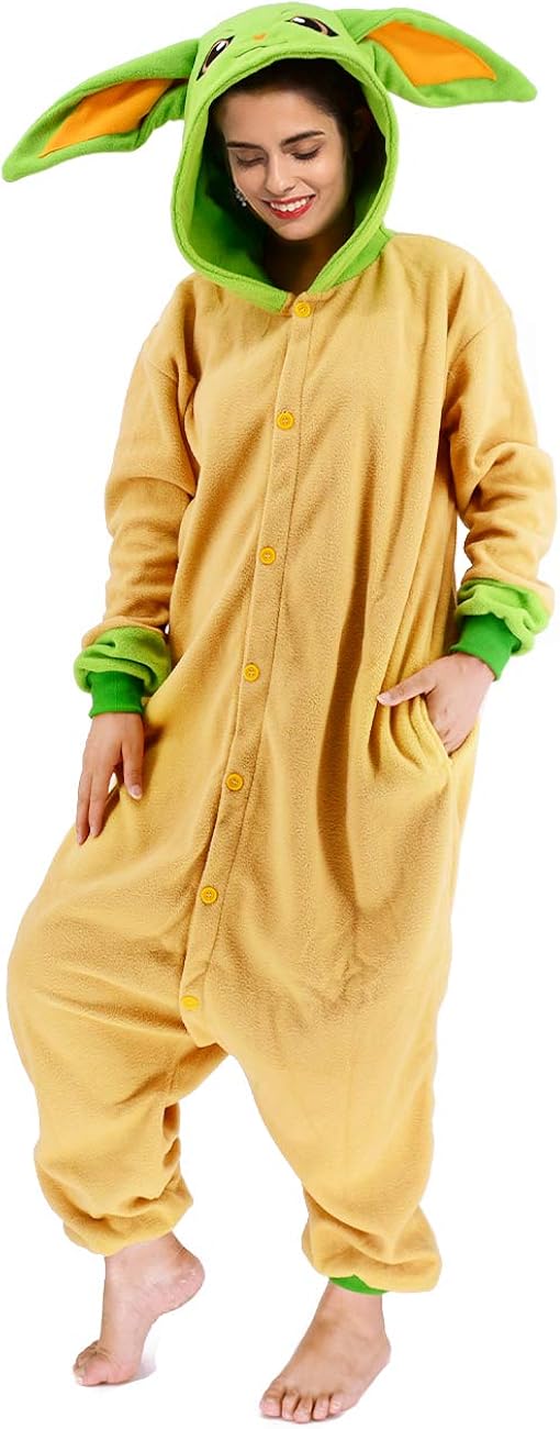 baby yoda adult onesie