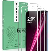 YUSYAIE [3 Pack] Tempered Glass Screen Protector Compatible with T-Mobile Revvl 6 5G/6X 5G screen protector with 9H HD Clear Transparent Protective Film
