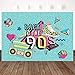 Mocsicka 90’s Backdrop Graffiti Retro Radio Fashion Shoes Photography Background 7x5ft Vinyl Hip Hop 90th Themed Party Banner Decoration Backdrops