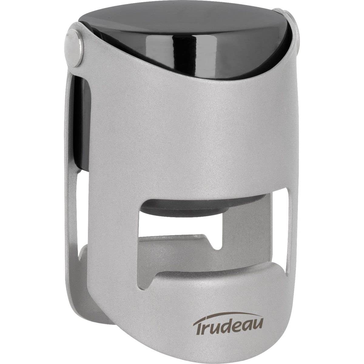 Trudeau 5060170 Champagne Stopper, Stainless Steel, Stainless Steel, 4 x 4 x 5.5 cm