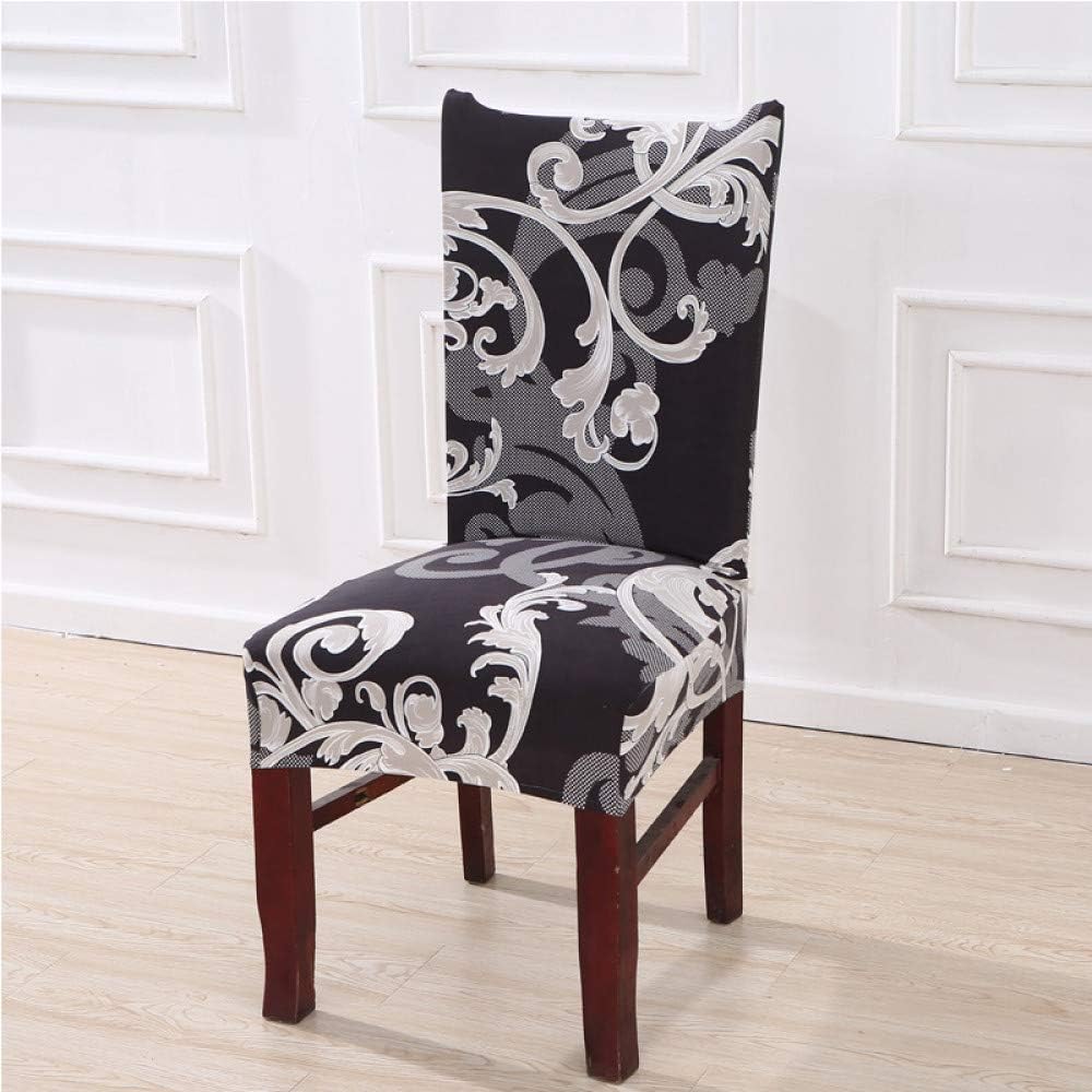 Amazon Com Shanyt Chair Cover 1 2 4 6 Piece Elastic Stretch Dining Chair Cover Floral Print Flexible Detachable Anti Staining Lining Universal Seat Shell 14 4pcs Chair Covers Home Kitchen