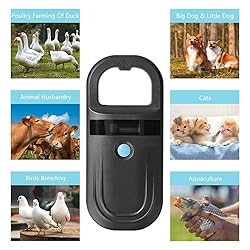 Chazcool Microchip Reader, Pet Microchip Scanner