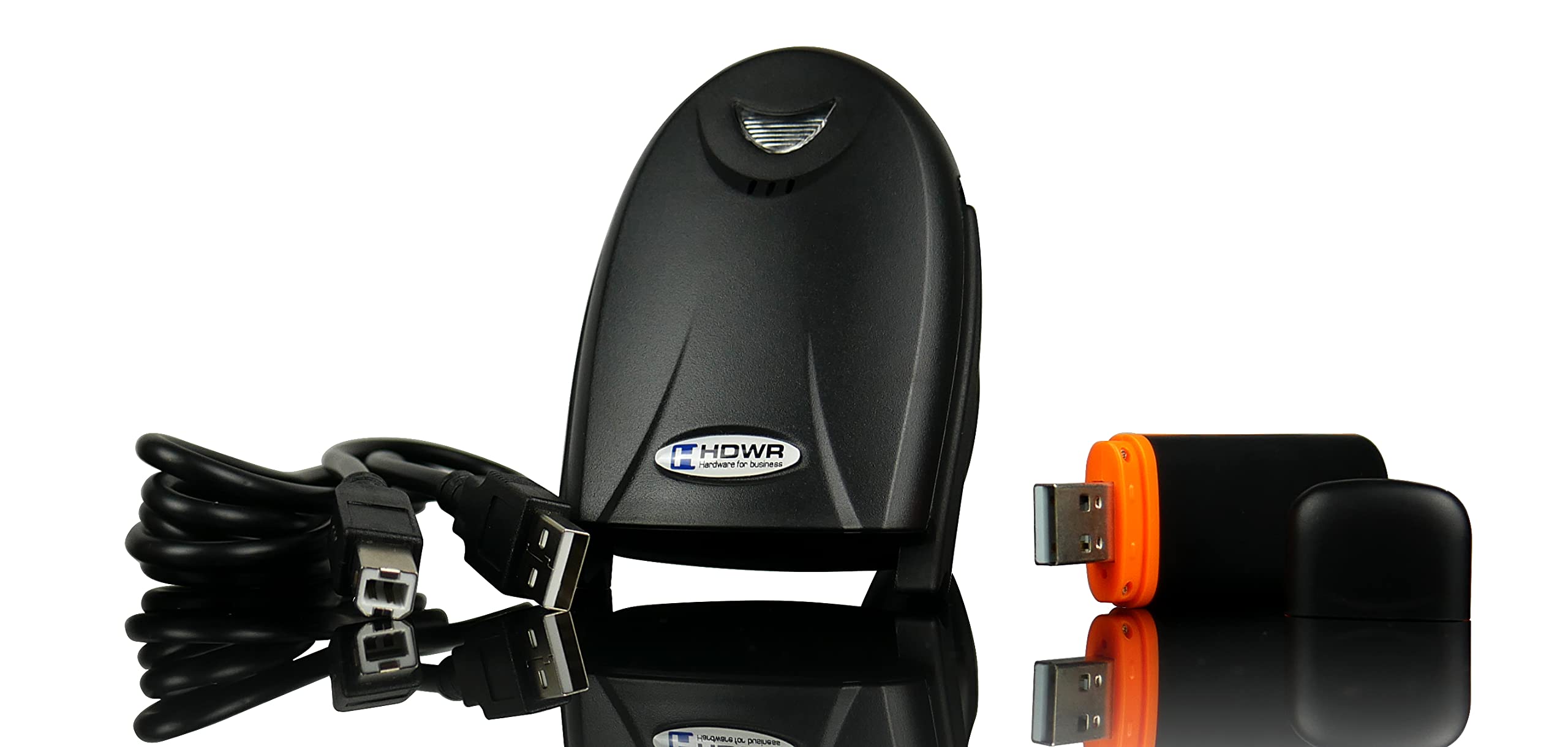 Barcode reader, Reverse code reading, Robust housing, 20 hours of continuous operation, Suffix, Wireless range up to 50 meters, Wireless Reader HD21