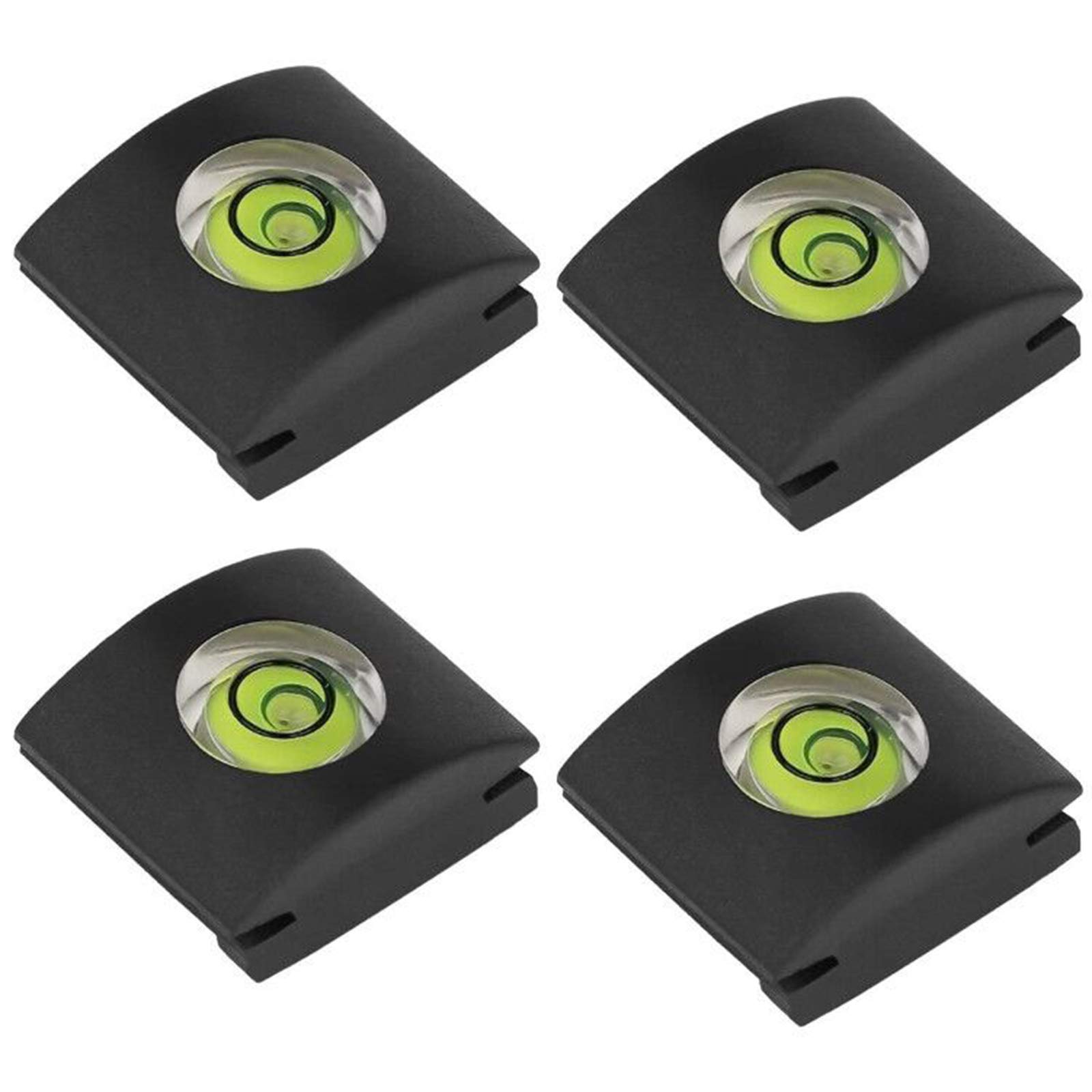 ChromLives Spirit Level Camera Hot Shoe Level Hot Shoe Cover Hot Shoe Mount Protectors Camera Bubble Compatible with DSLR Camera Canon Sony Nikon Panasonic Fujifilm Olympus Pentax and More 4Pack