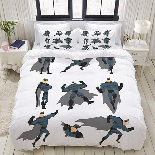 superhero king size duvet cover