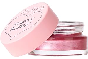 Pacifica Beauty | Fluffy Blushy Cream Blush for Cheeks + Lips | Creamy, Lightweight, Versatile, Easy-To-Use Formula | Hydrating Vegan Collagen | Pigmented Buildable Coverage | Vegan + Cruelty Free