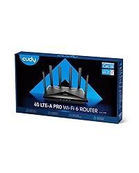 Cudy New 4G LTE Cat 18 WiFi 6 Router, Up to 1.2Gbps