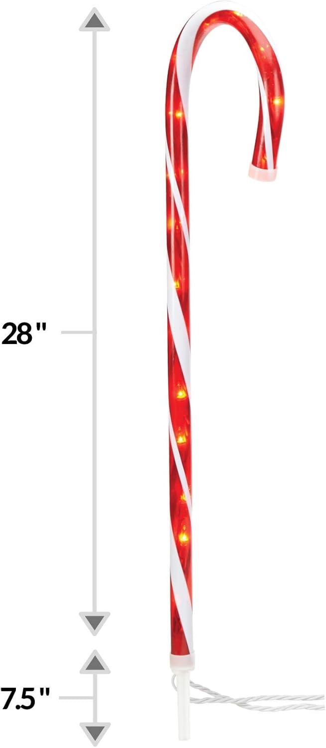 NOMA Candy Cane Pathway Lights Pathway Markers Christmas Light