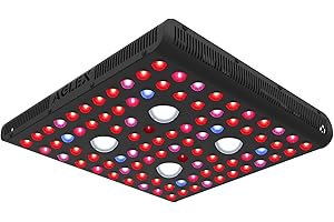 AGLEX 420W COB LED Grow Light, Full Spectrum Plant Grow Lamp with Daisy Chain Veg and Bloom Switch for Hydroponic Greenhouse 