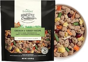 Freshpet Dog Food Homestyle Creations Chicken Turkey, 16 Ounce