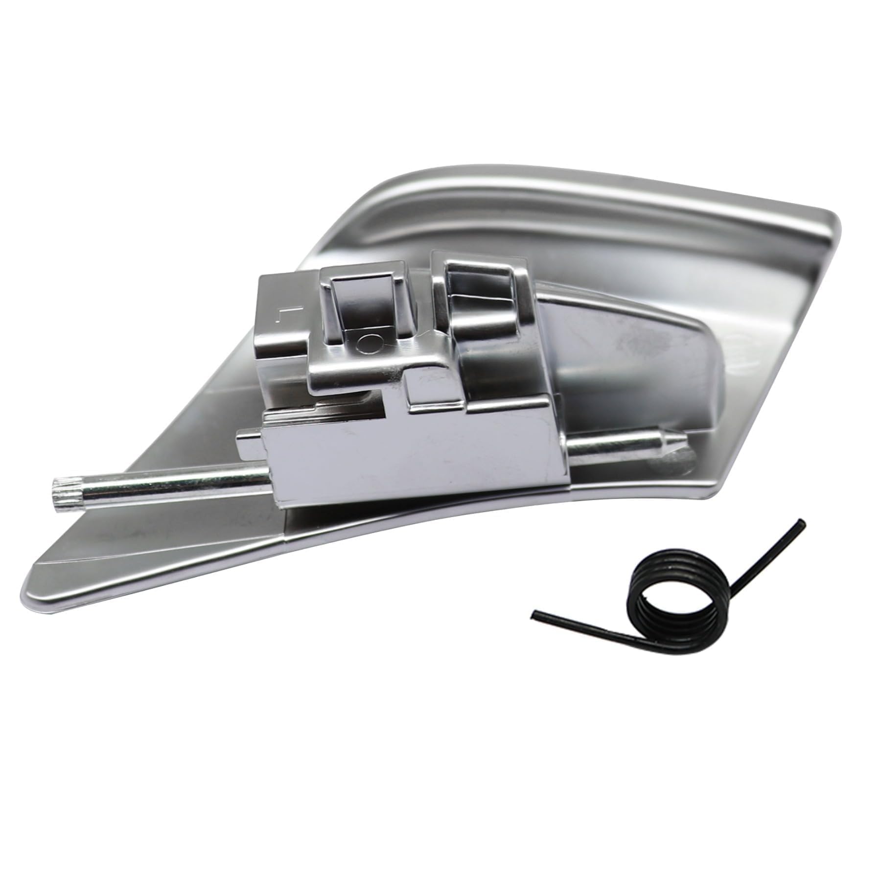 Photo 1 of XQSMWF Front Left Driver Side Seat Backrest Recliner Handle Lever 2079108506 Compatible with Mercedes Benz C-Class Coupe W204 2008-2015 E-Class Coupe W207 E250 E400 E550 2009-2016 Matte Silver