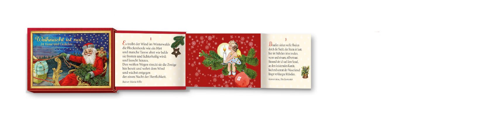 Advent Klitzeklein Weihnacht Ist Nah 24 Verse Und Gedichte Verkaufseinheit Geschenkbucher Fur Erwachsene Amazon De Behr Barbara Bucher