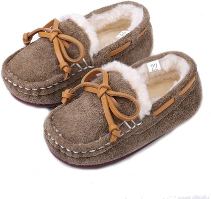 Amazon Hr株式会社 キッズ モカシン ボア 子供シューズ キッズ靴 ローファー 裏起毛 ファー 入園 入学 防寒 発表会 タイプdカーキ 15 0cm Hr株式会社 キッズ ベビー