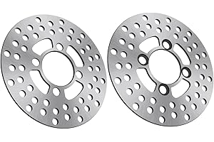 M MATI 2 PCS Front Left/Right Brake Disc Rotor for Yamaha Banshee 350 YFZ350 Blaster 200 YFS200 Raptor 250 YFM250 Raptor 350 YFM350 Raptor 660 YFM660 Raptor 700 YFM700 Warrior 350 YFM350 YFZ450