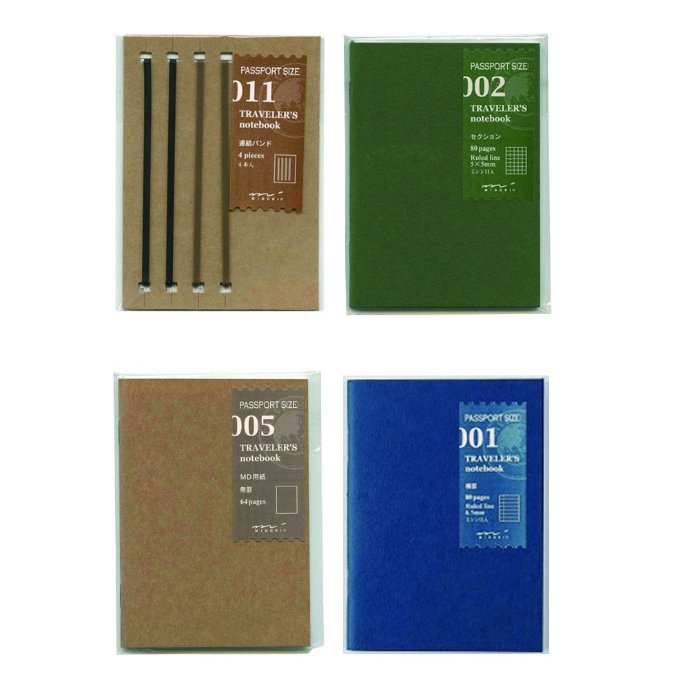 Bloc-notes et blocs mémo Fournitures de bureau Refill 002 Midori ...