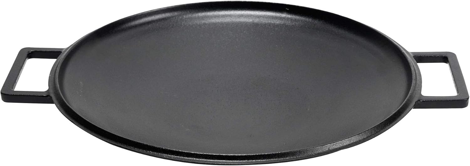 MOOSSE Premium Korean BBQ Grill Pan, Chosun Griddle, Enameled Cast Iron Grill for Induction Cooktop, Stove, Oven, No Seasoning Required, 13”: Kitchen & Dining