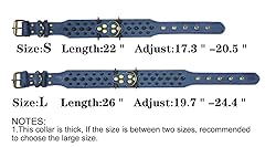 Kawagogo Spiked Studded Dog Collar with Large Sharp