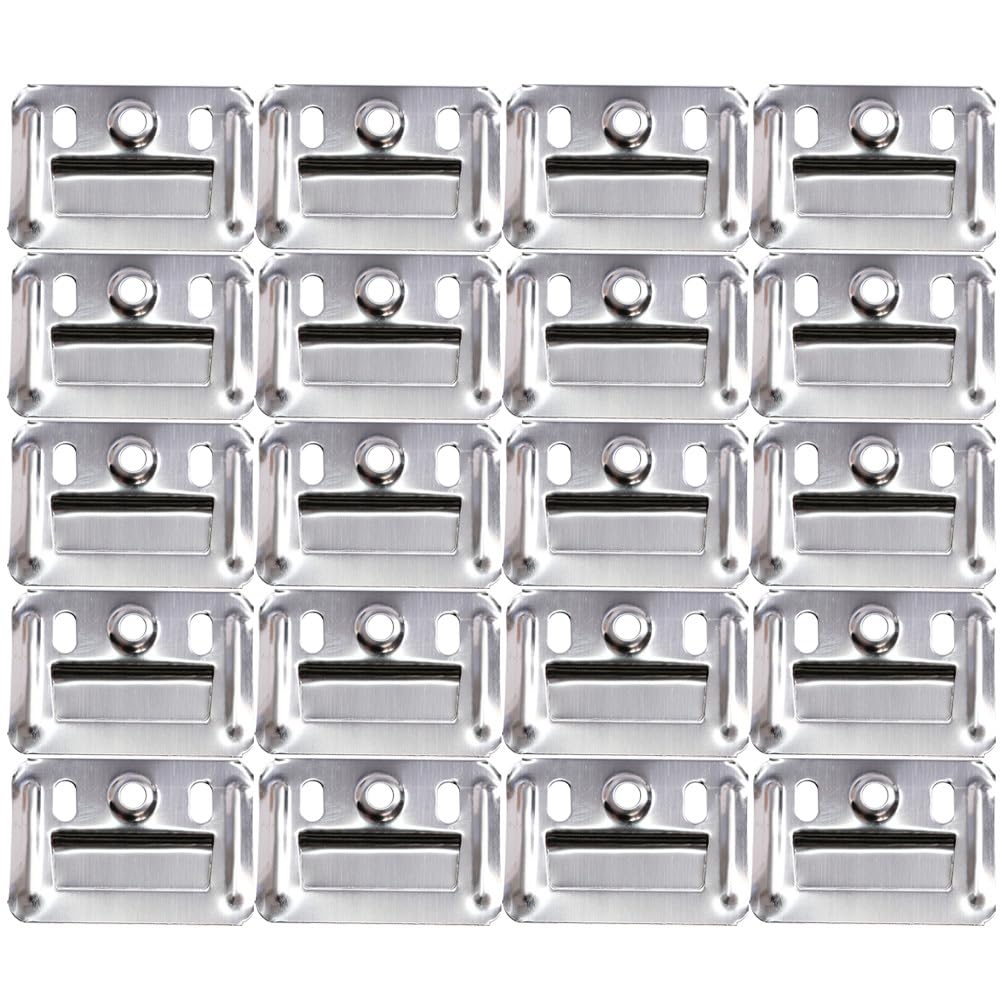 Photo 1 of 100Pcs Stainless Steel Wall Panel Buckle Clips for Bamboo Fiber Wall Panels - Easy Installation Fasteners