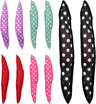 Sleep Rollers 10pc Pillow Soft Hair Curlers Heatless Overnight