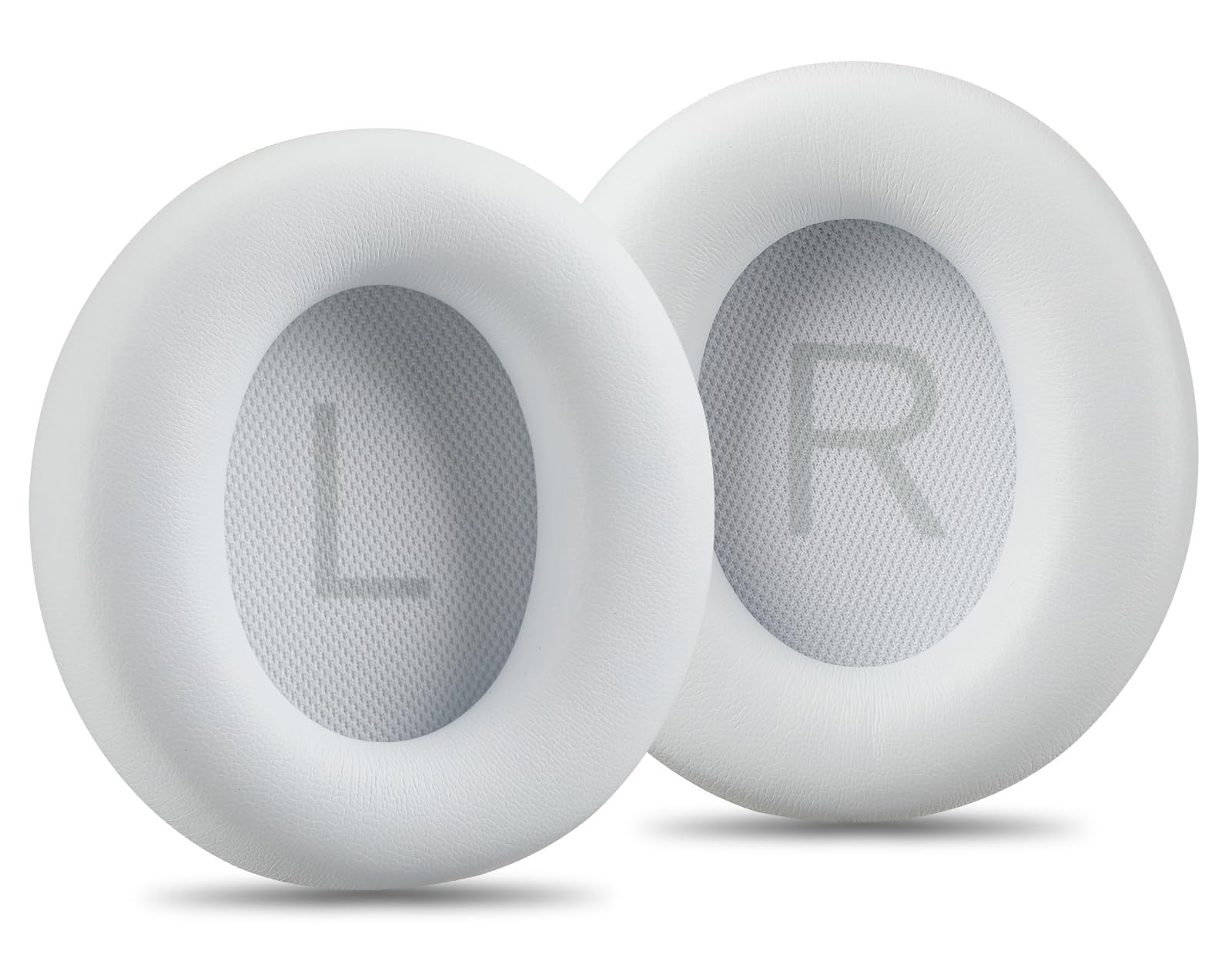 AHG Premium Replacement Sound core Space q45 headphones ear pads/space Q45 ear Cushions compatible with Anker Soundcore Space Q45 headphones (White). Premium Protein Leather | High-Density Foam