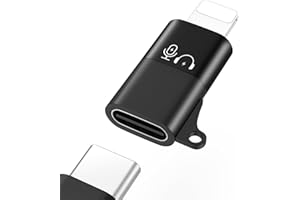 MoKo for DJI Mic Mini USB C to Lighting Mobile Phone Adapter - Lightning to USB-C Audio Adapter for iPhone 14/13/12/11/Apple 